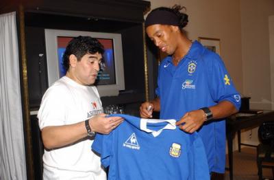 maradona et ronaldiho